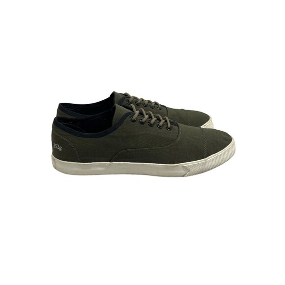 Gram Scandinavia Men's Olive Green 352g Low Top Shoes Sz 12 - Picture 6 of 8